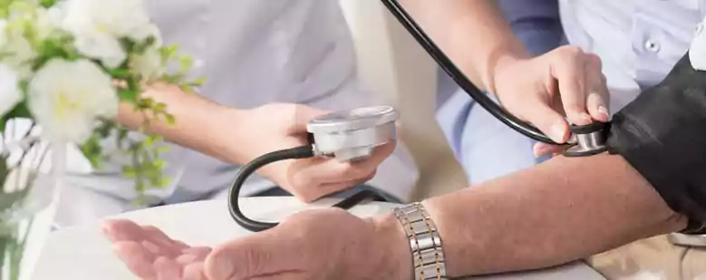 Hypertension, or high blood pressure, is common in patients living with type 2 diabetes