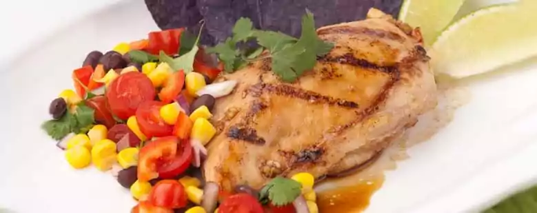 Chicken Breasts With Tomato-Corn Salsa Recipe
