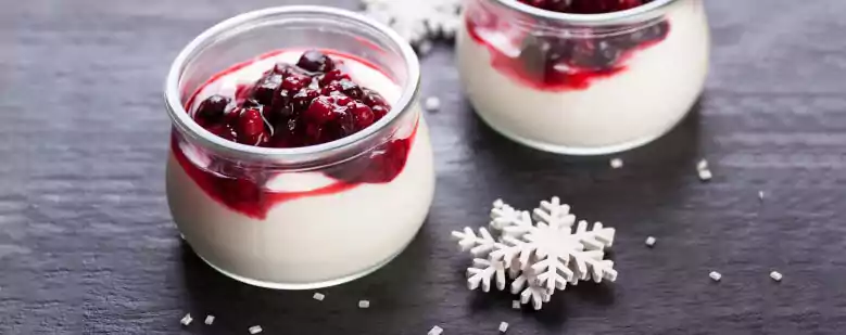 Diabetics can eat desserts - Yogurt & Berries