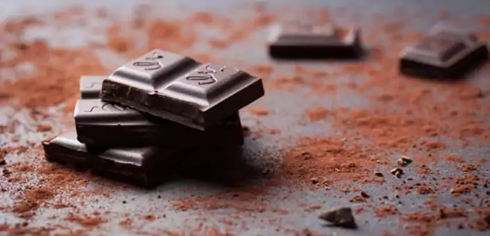 healthy but delicious foods - Dark chocolate