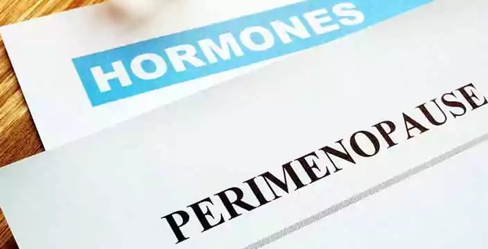 Common symptoms perimenopause